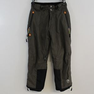 Borne Kids Snowboarding Snow Ski Pants 7/8 Green